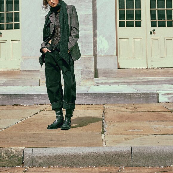 FREE PEOPLE On The Road Twisted Tee / Black - Picture 6 of 8